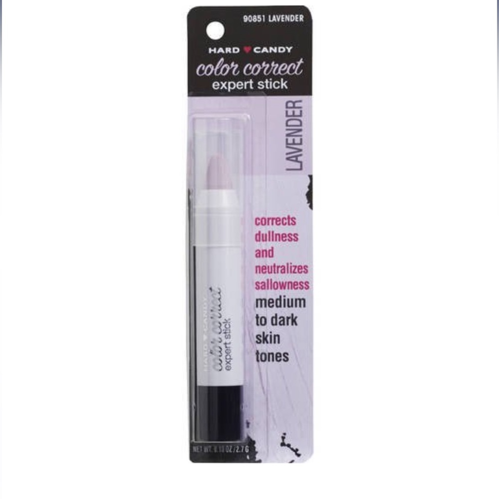 5/25 New Hard Candy Color Correct Expert Stick Lavender Medium/Dark Skin Tones
